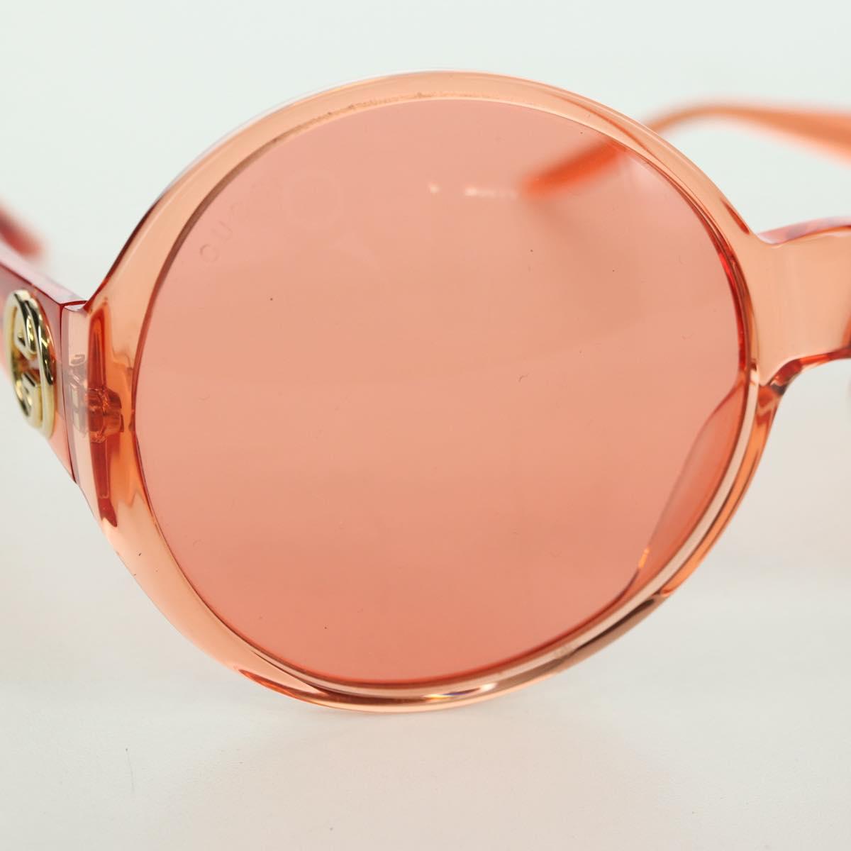 GUCCI Sunglasses plastic Orange Auth 177351M