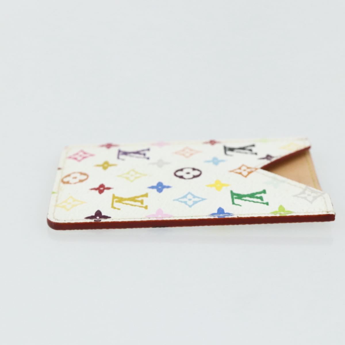 LOUIS VUITTON Monogram Multicolor Etui Miroir White M92651 LV Auth 177353A