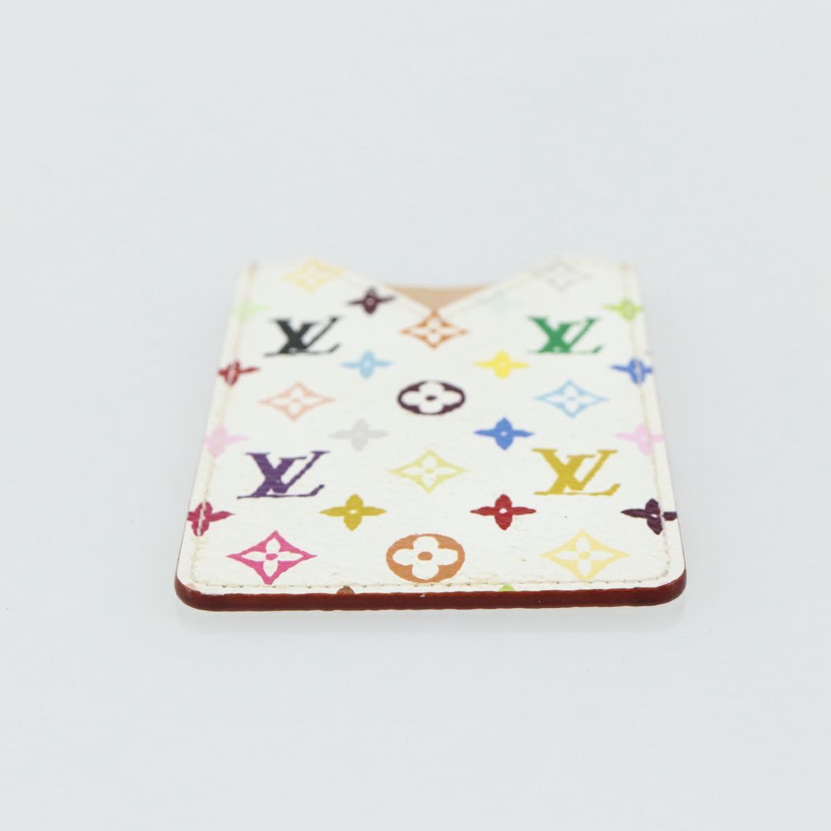 LOUIS VUITTON Monogram Multicolor Etui Miroir White M92651 LV Auth 177353A