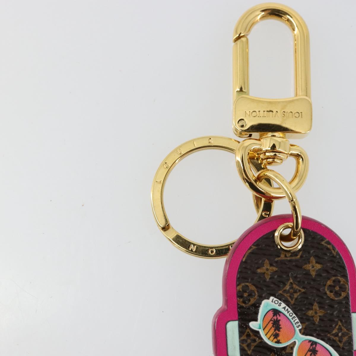 LOUIS VUITTON Porte Cles LV Skateboard Key Holder Pink M69006 LV Auth 177355A