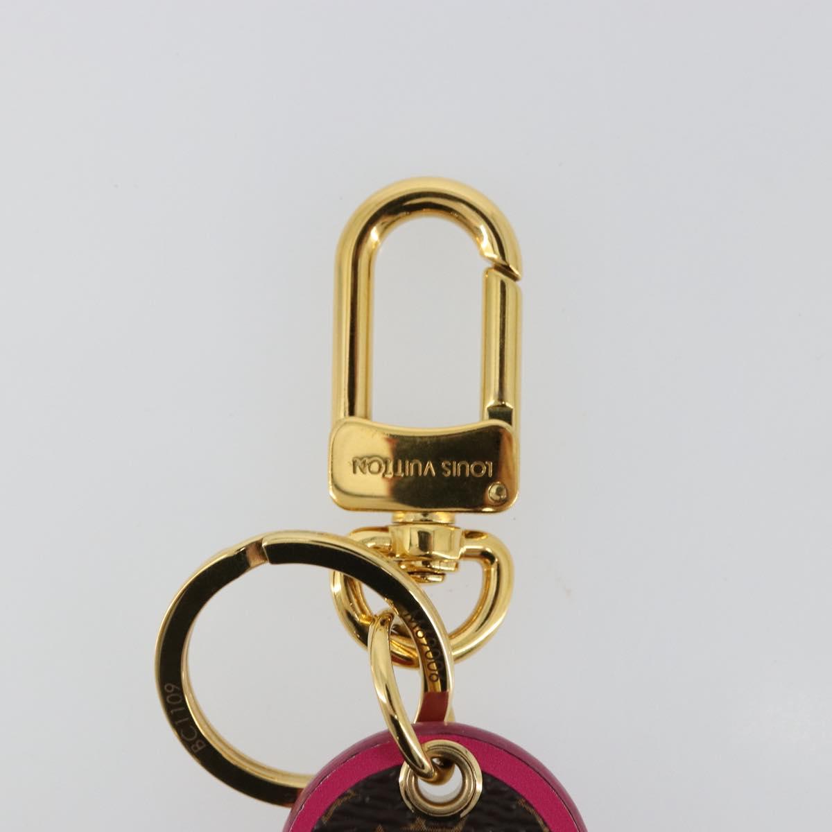 LOUIS VUITTON Porte Cles LV Skateboard Key Holder Pink M69006 LV Auth 177355A