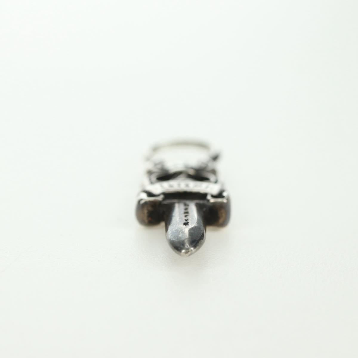 Chrome Hearts Dagger Charm Pendant Top Ag925 Silver Auth 177358V