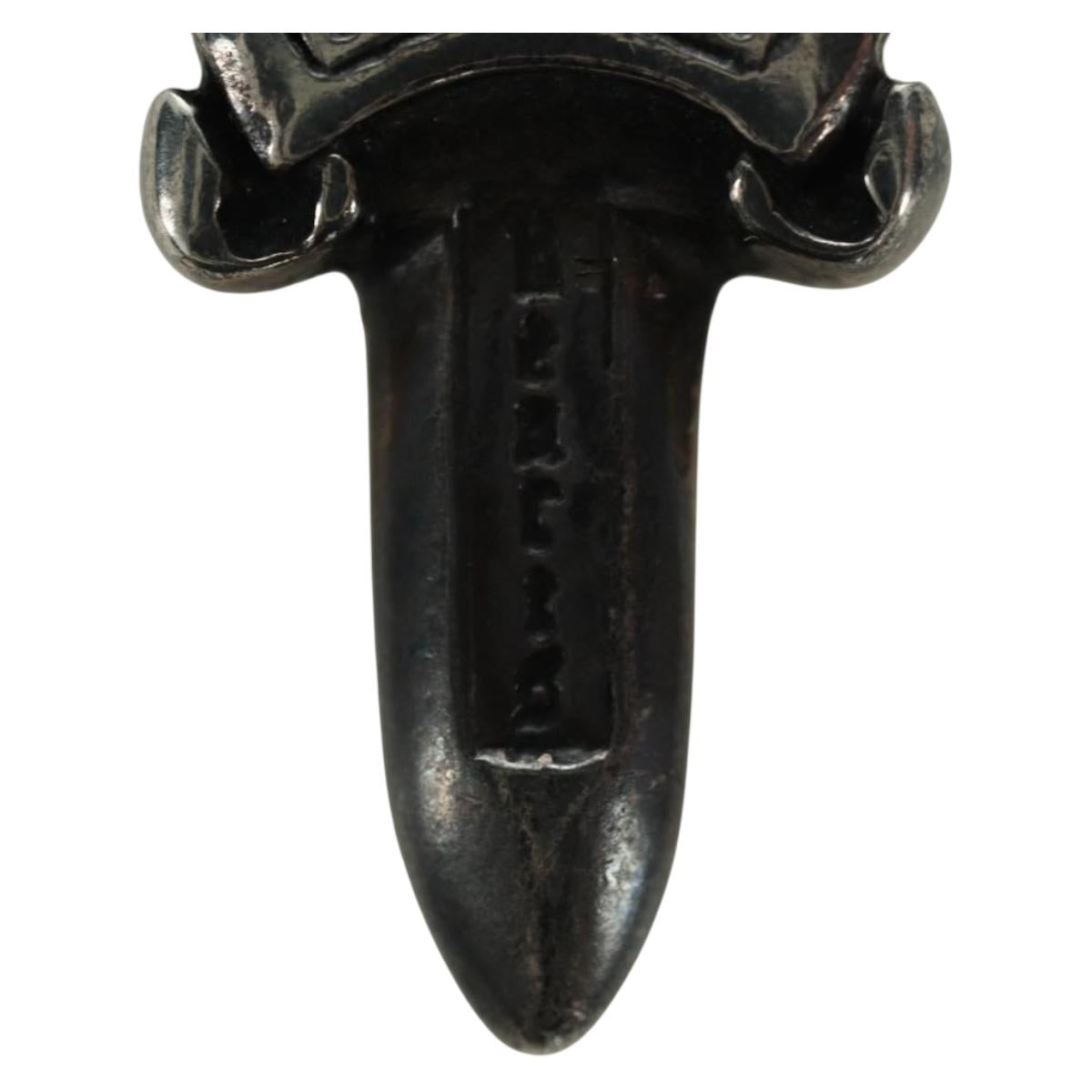 Chrome Hearts Dagger Charm Pendant Top Ag925 Silver Auth 177358V