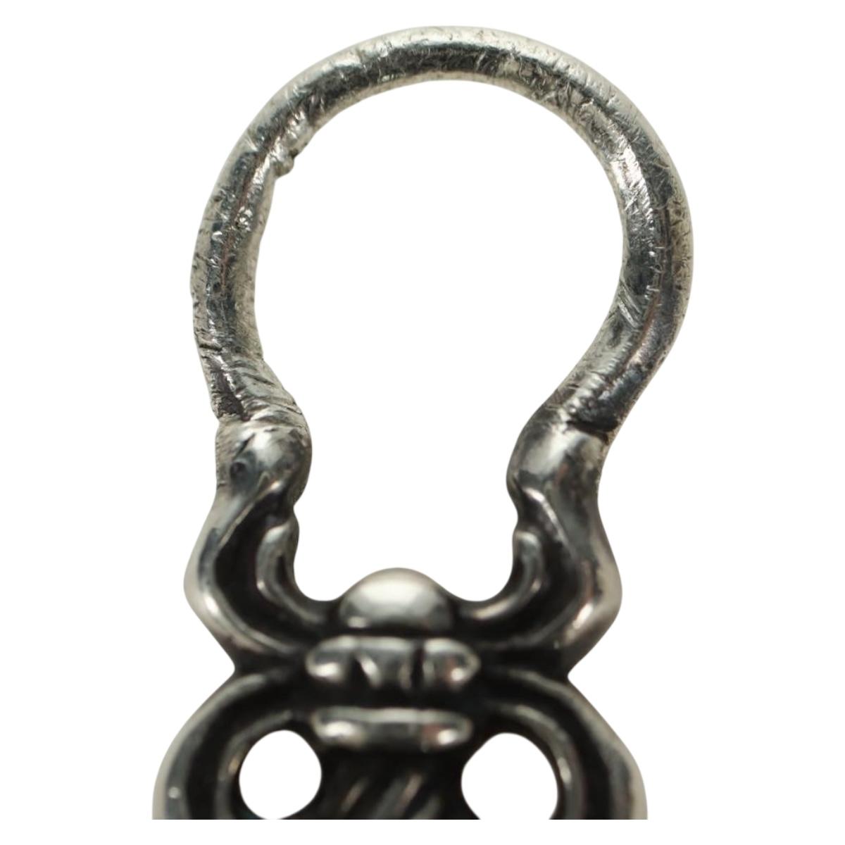 Chrome Hearts Dagger Charm Pendant Top Ag925 Silver Auth 177359V