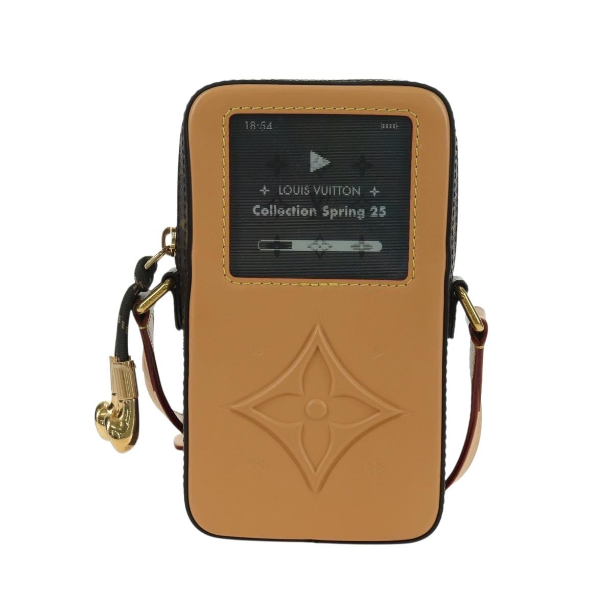 LOUIS VUITTON Monogram Music Player Wearable Wallet Bag M14063 LV Auth 177363SAM