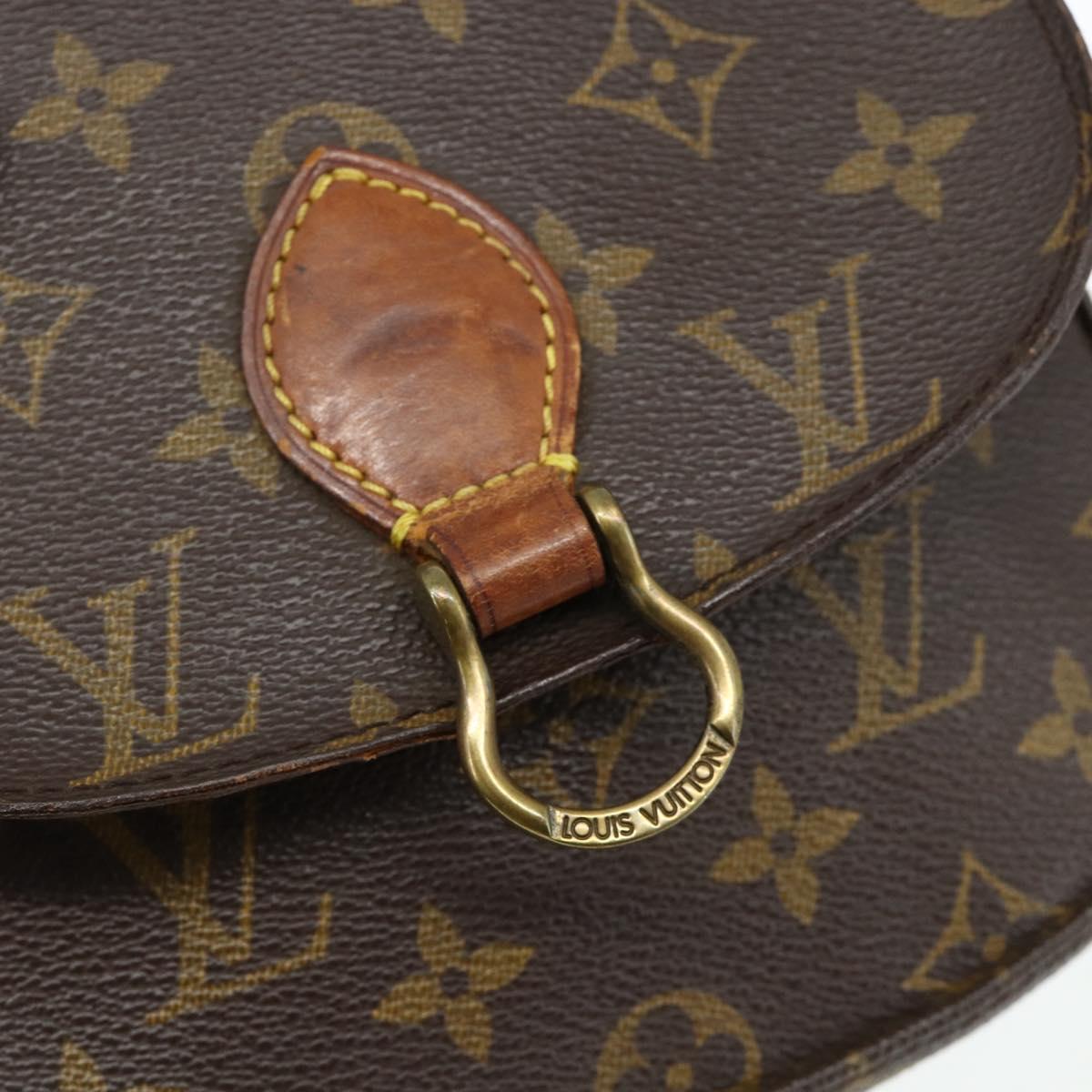 LOUIS VUITTON Monogram Saint Cloud PM Shoulder Bag M51244 LV Auth 177421