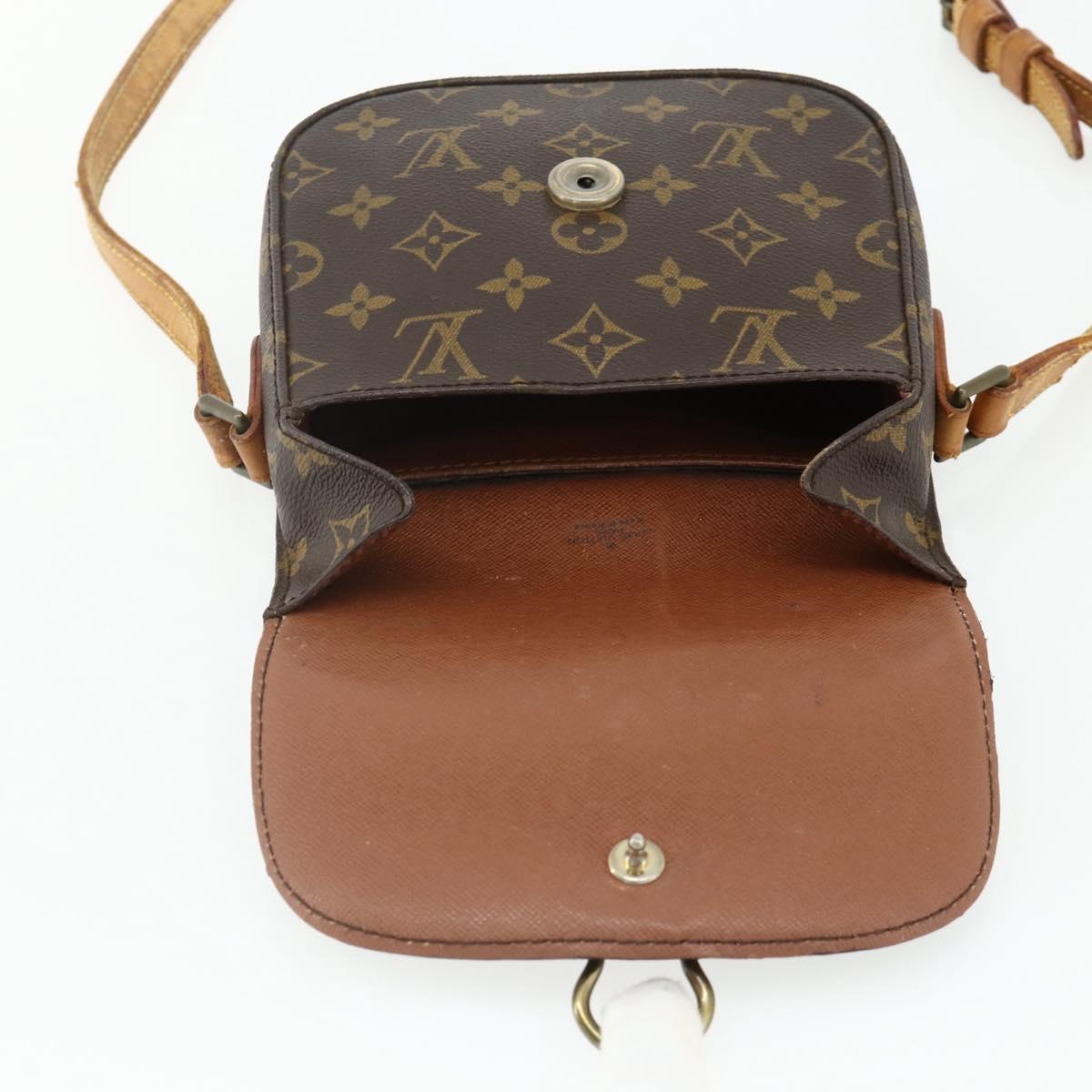 LOUIS VUITTON Monogram Saint Cloud PM Shoulder Bag M51244 LV Auth 177421