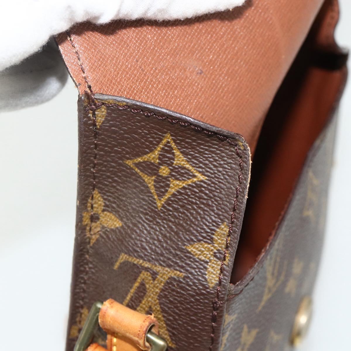 LOUIS VUITTON Monogram Saint Cloud PM Shoulder Bag M51244 LV Auth 177421