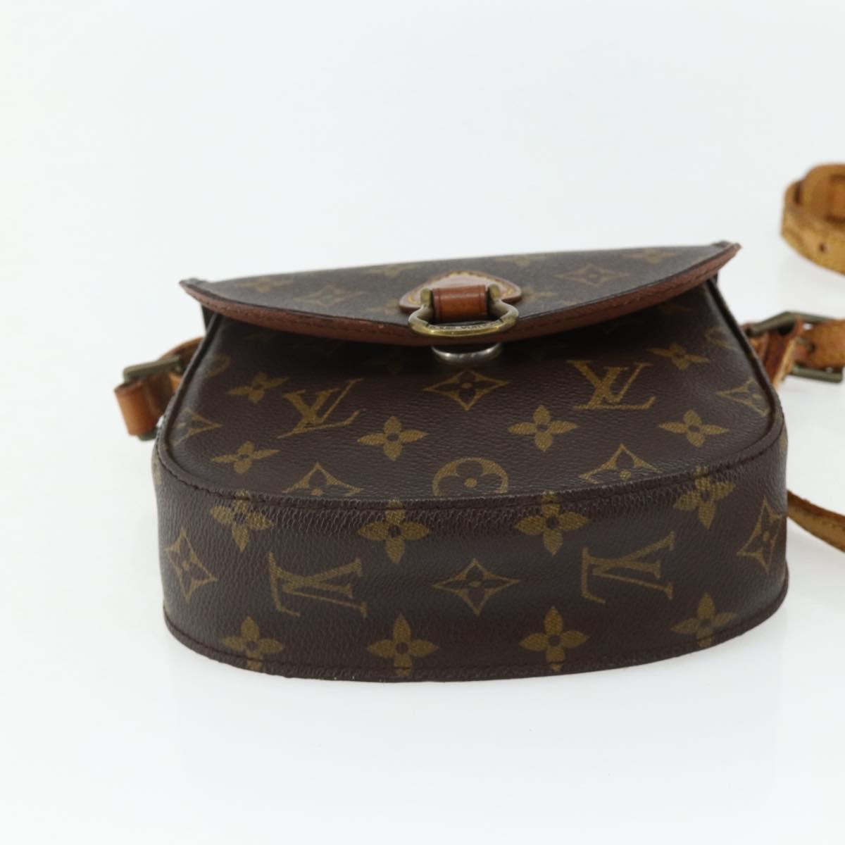 LOUIS VUITTON Monogram Saint Cloud PM Shoulder Bag M51244 LV Auth 177421