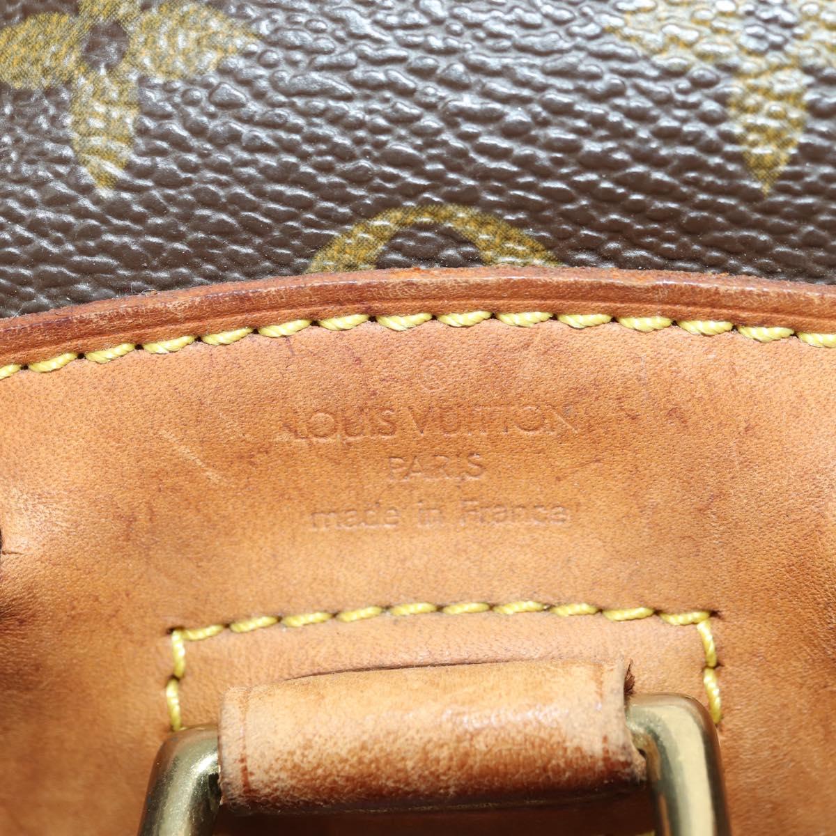 LOUIS VUITTON Monogram Montsouris PM Backpack M51137 LV Auth 177423A