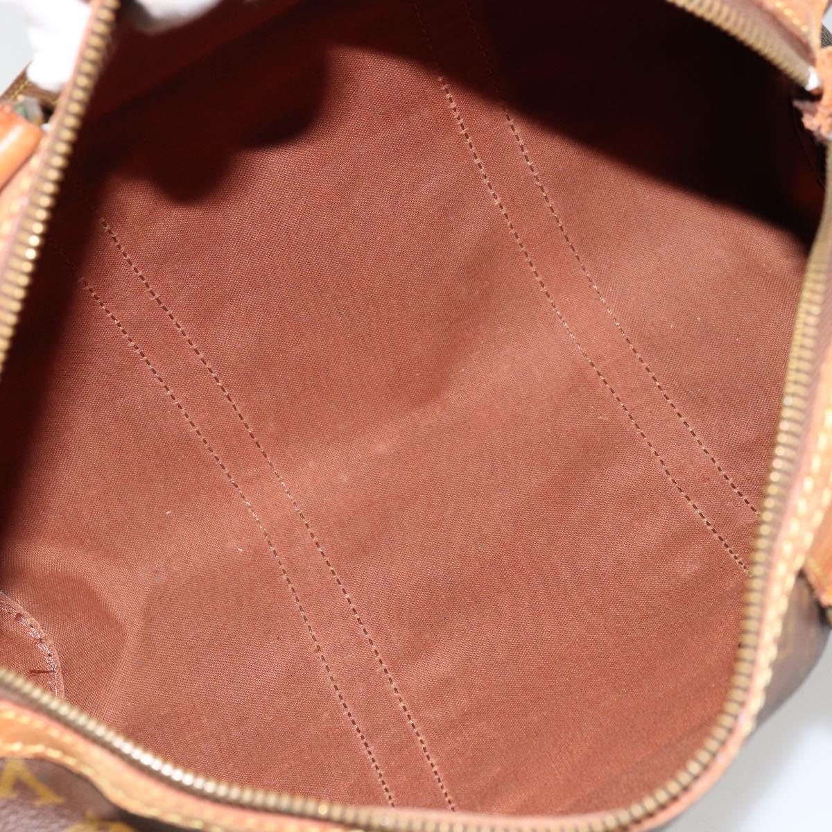 LOUIS VUITTON Monogram Sac Souple 35 Boston Bag M41626 LV Auth 177427