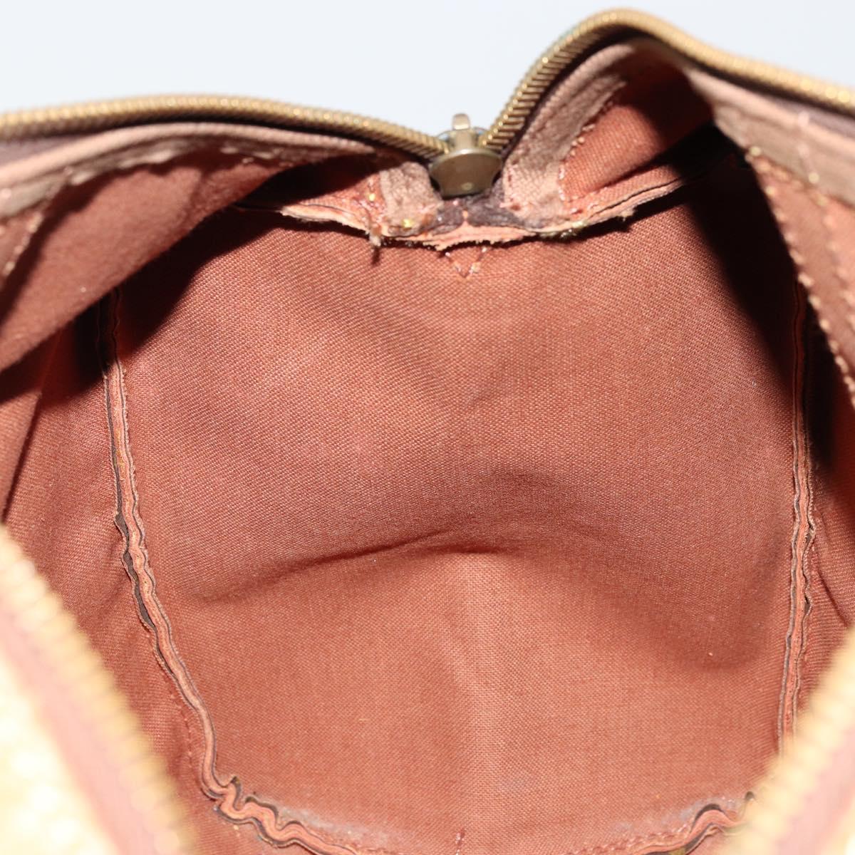 LOUIS VUITTON Monogram Sac Souple 35 Boston Bag M41626 LV Auth 177427