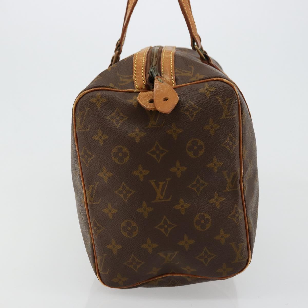LOUIS VUITTON Monogram Sac Souple 35 Boston Bag M41626 LV Auth 177427