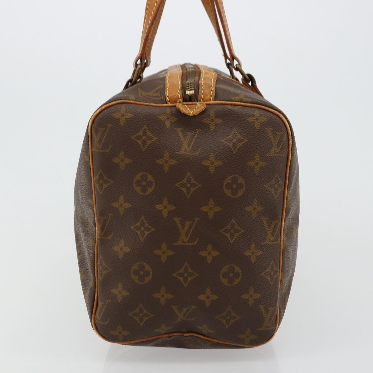 LOUIS VUITTON Monogram Sac Souple 35 Boston Bag M41626 LV Auth 177427
