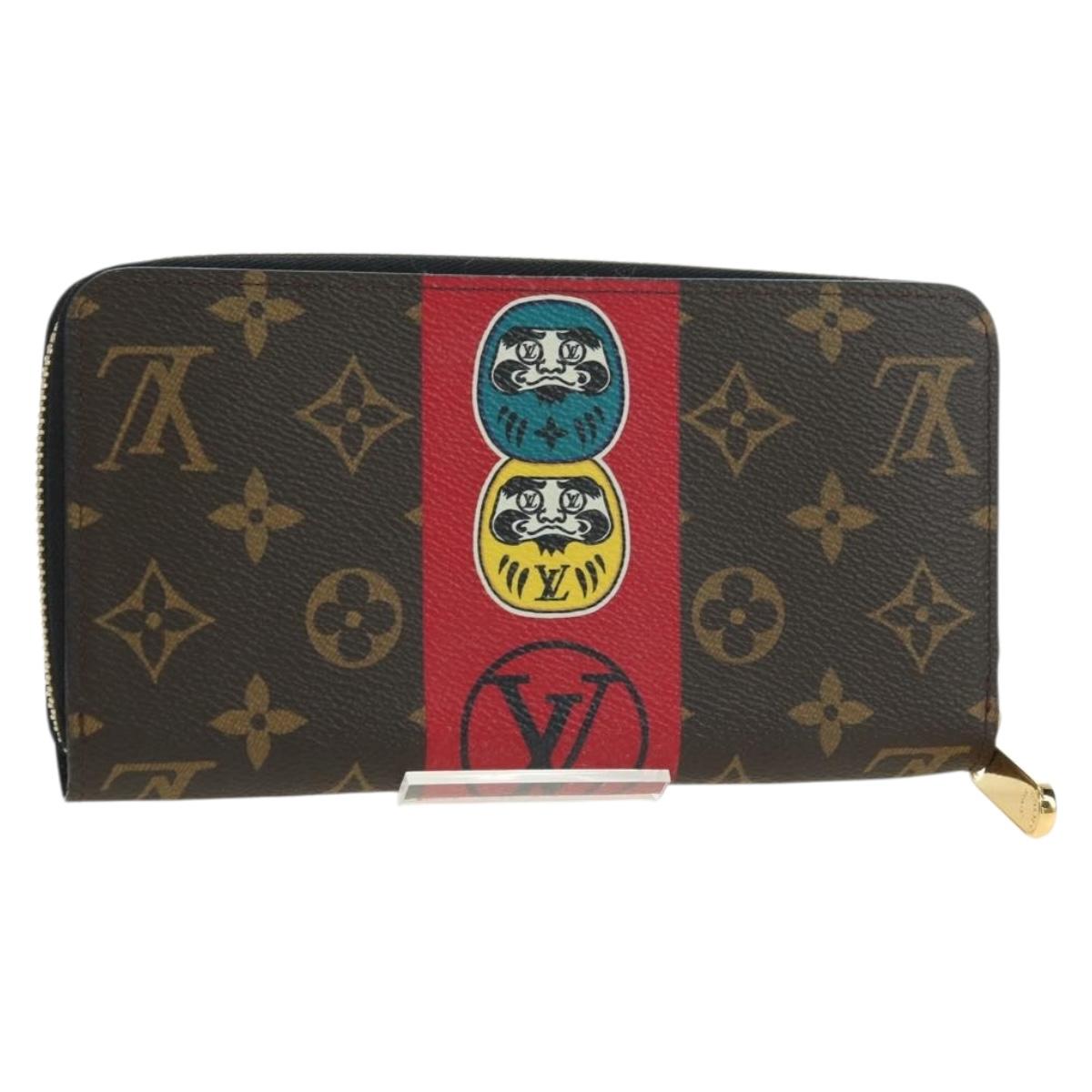 LOUIS VUITTON Monogram Zippy Wallet Yamamoto Hirosai M67258 LV Auth 177456SM