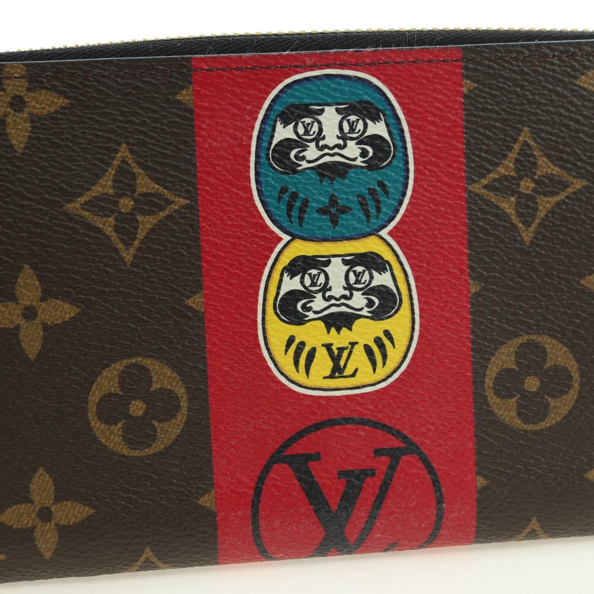 LOUIS VUITTON Monogram Zippy Wallet Yamamoto Hirosai M67258 LV Auth 177456SM