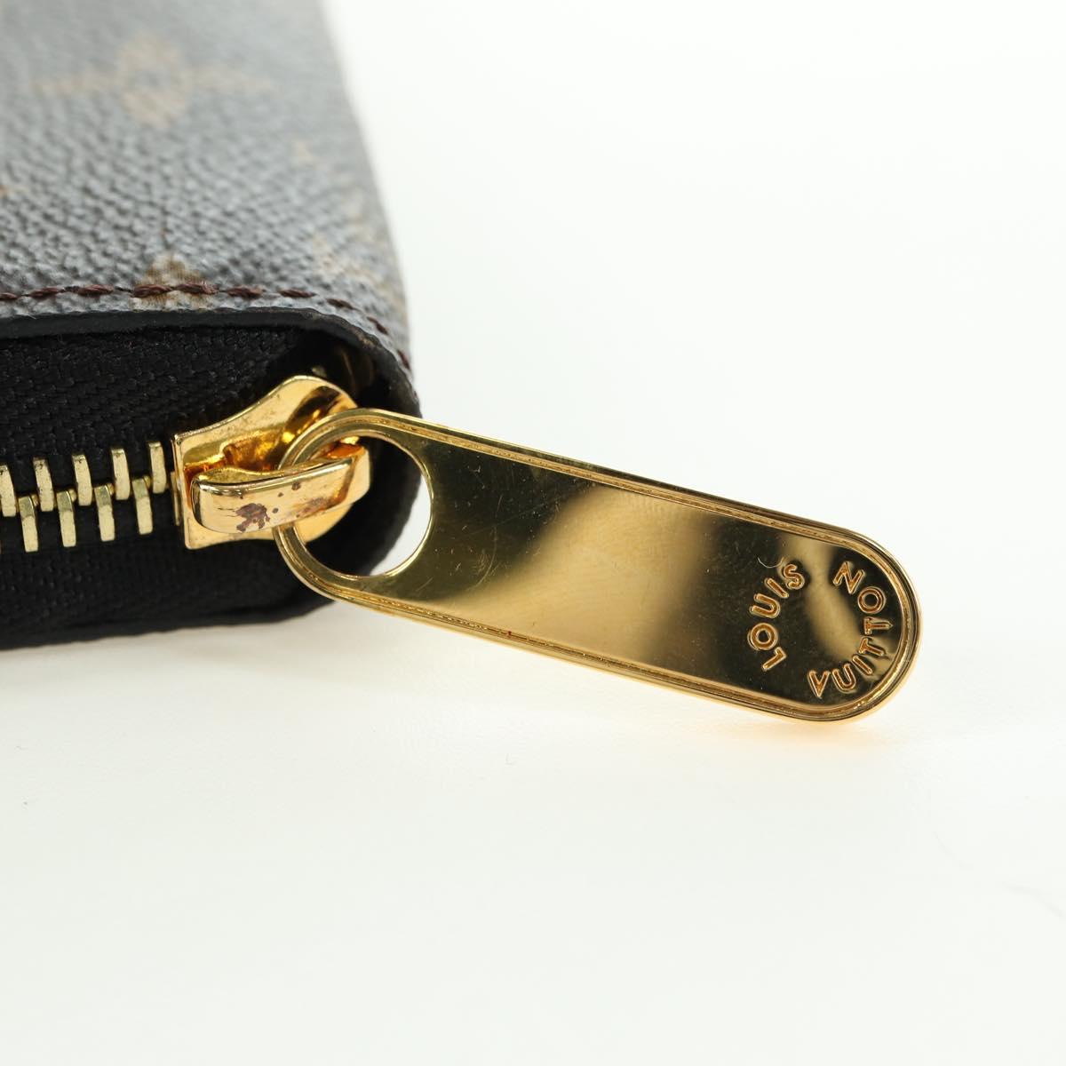LOUIS VUITTON Monogram Zippy Wallet Yamamoto Hirosai M67258 LV Auth 177456SM