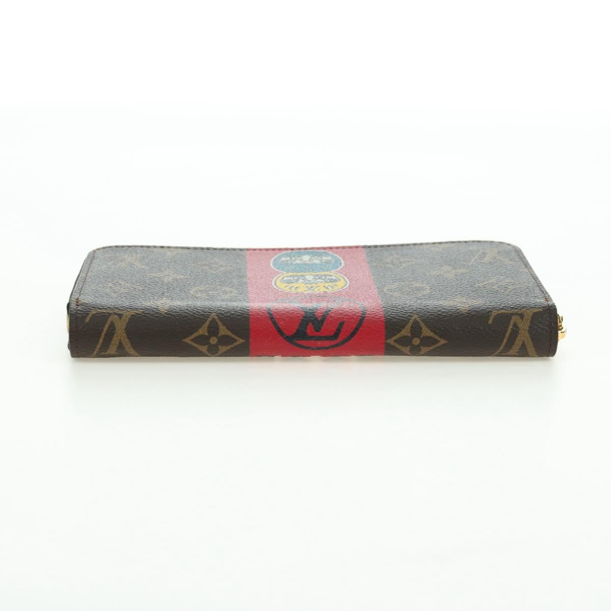 LOUIS VUITTON Monogram Zippy Wallet Yamamoto Hirosai M67258 LV Auth 177456SM