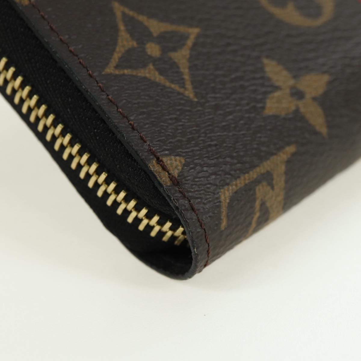 LOUIS VUITTON Monogram Zippy Wallet Yamamoto Hirosai M67258 LV Auth 177456SM