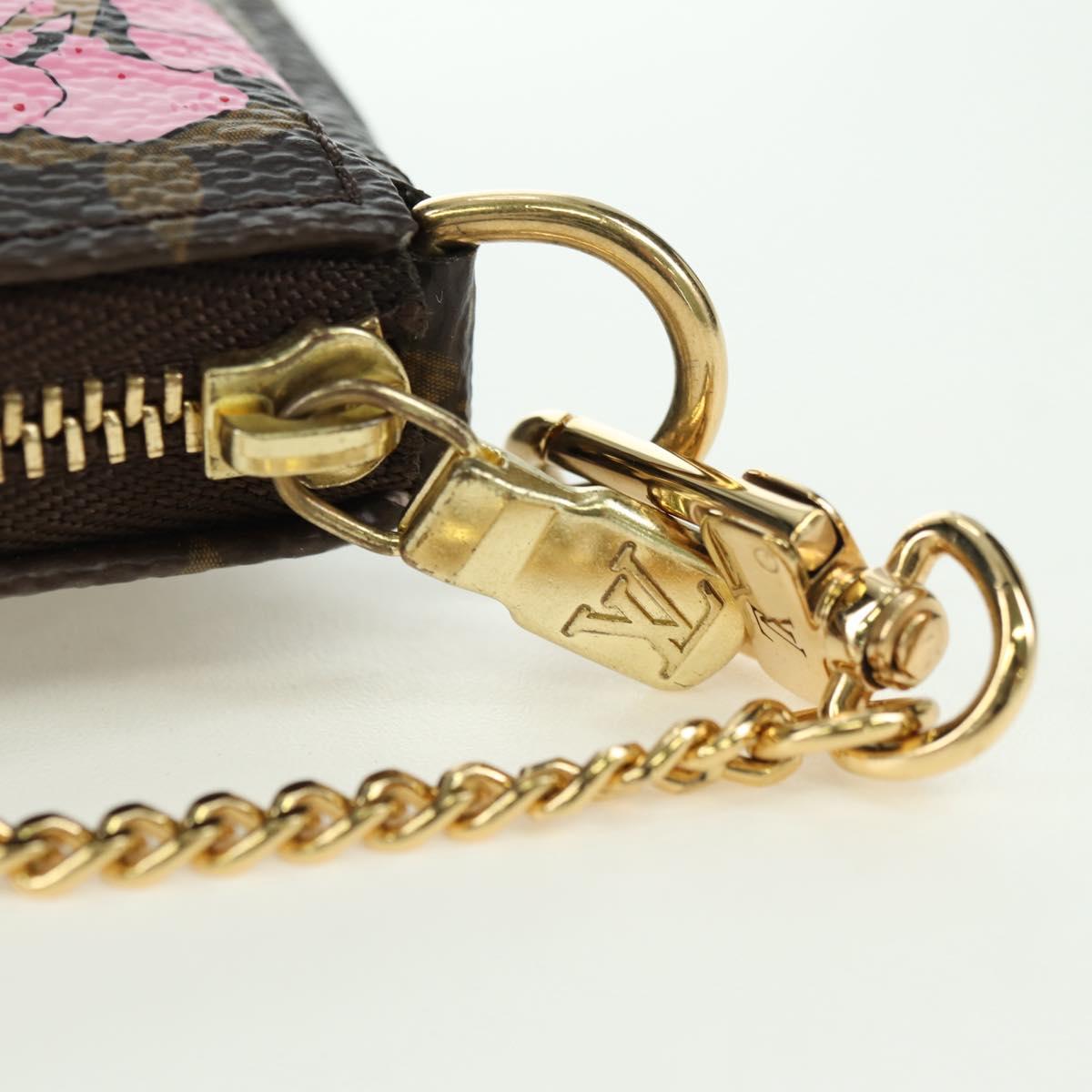 LOUIS VUITTON Monogram Vivienne Mini Pochette Accessoires M45905 LV Auth 177457M