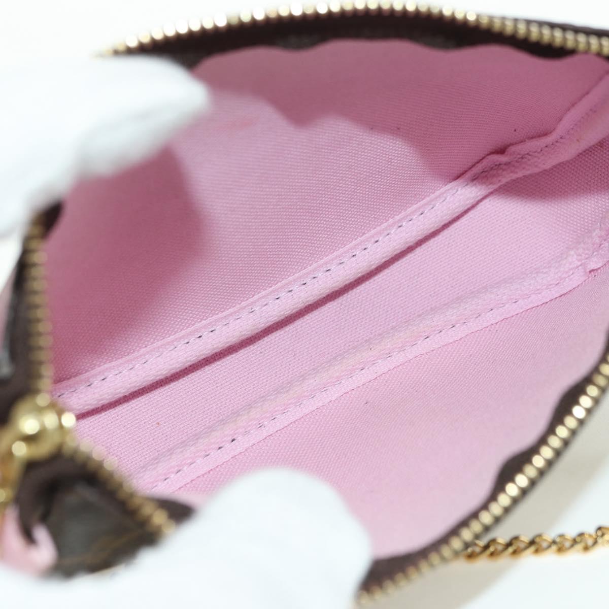 LOUIS VUITTON Monogram Vivienne Mini Pochette Accessoires M45905 LV Auth 177457M