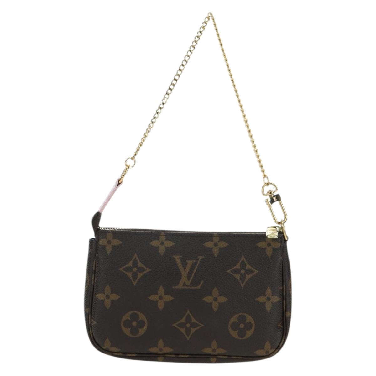 LOUIS VUITTON Monogram Vivienne Mini Pochette Accessoires M45905 LV Auth 177457M