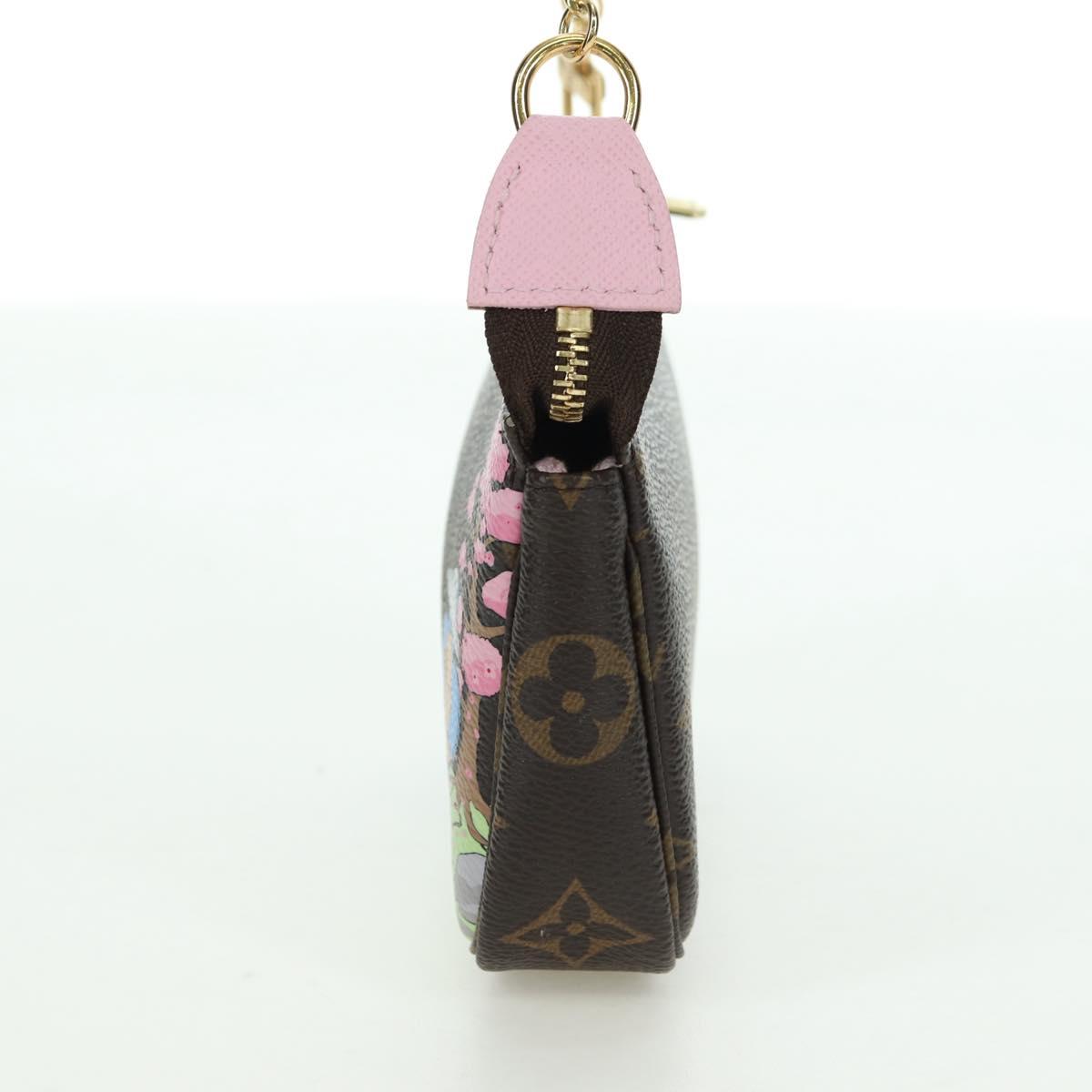 LOUIS VUITTON Monogram Vivienne Mini Pochette Accessoires M45905 LV Auth 177457M