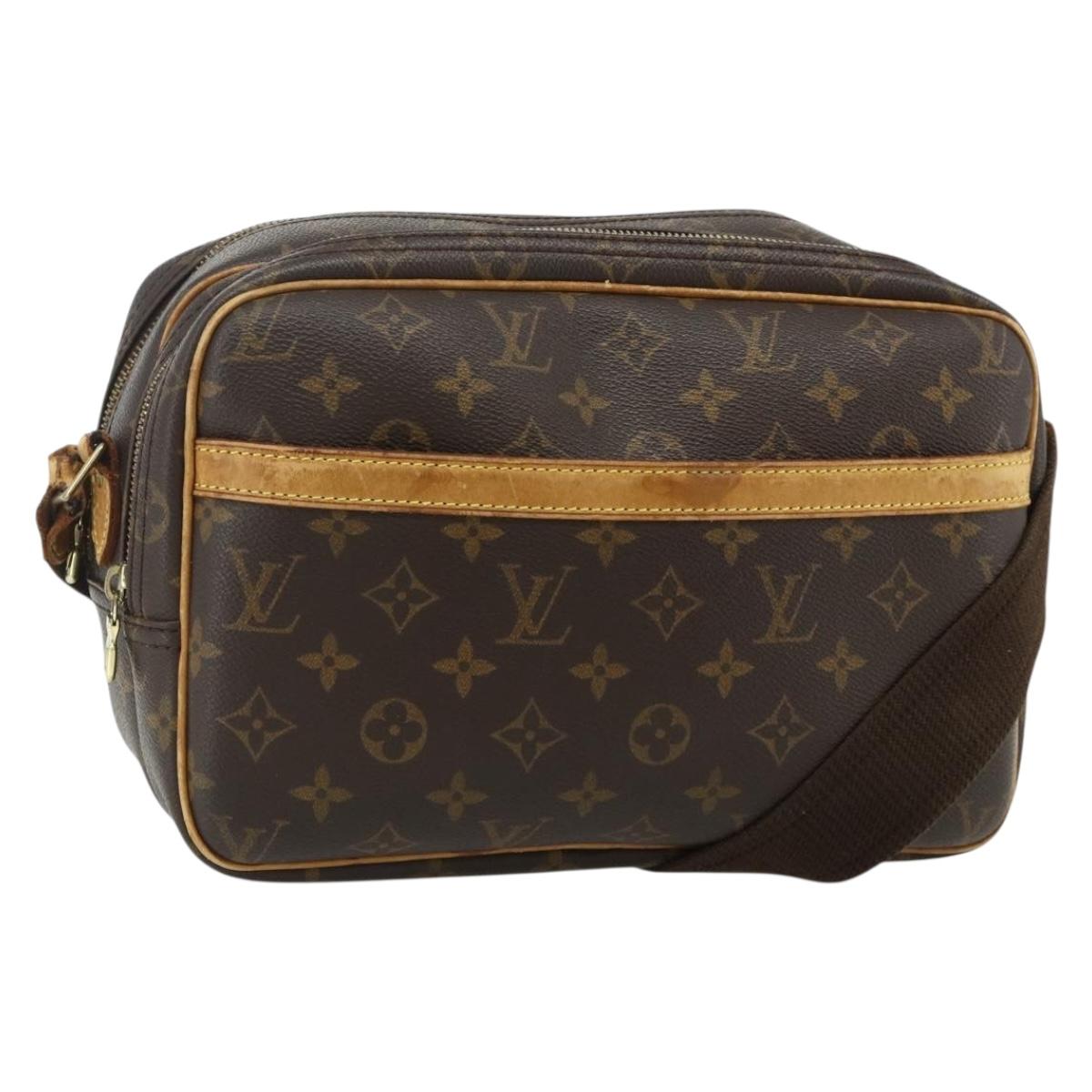LOUIS VUITTON Monogram Reporter PM Shoulder Bag M45254 LV Auth 177458