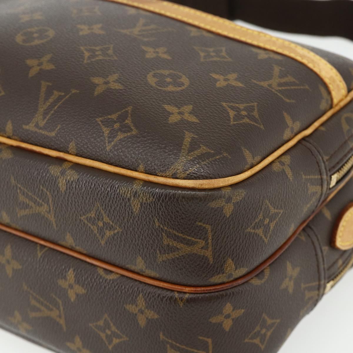 LOUIS VUITTON Monogram Reporter PM Shoulder Bag M45254 LV Auth 177458