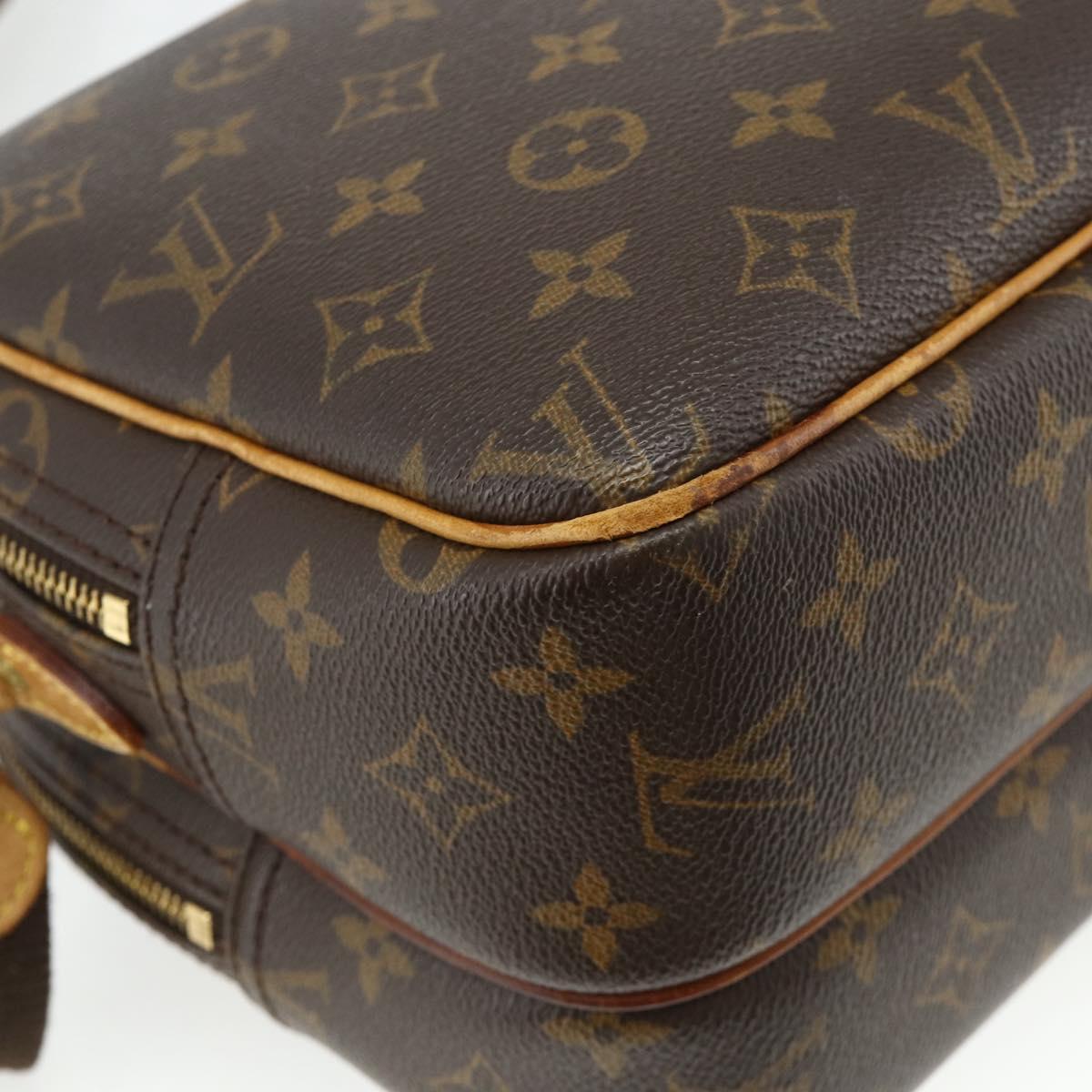LOUIS VUITTON Monogram Reporter PM Shoulder Bag M45254 LV Auth 177458
