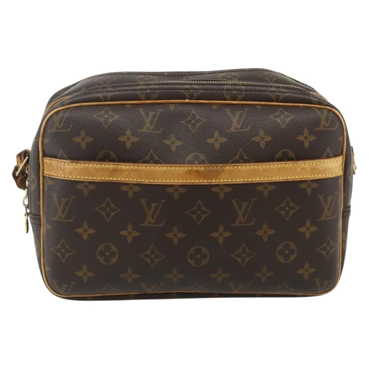 LOUIS VUITTON Monogram Reporter PM Shoulder Bag M45254 LV Auth 177458