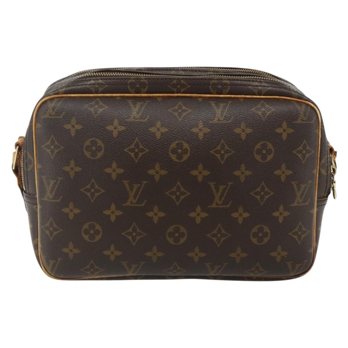 LOUIS VUITTON Monogram Reporter PM Shoulder Bag M45254 LV Auth 177458