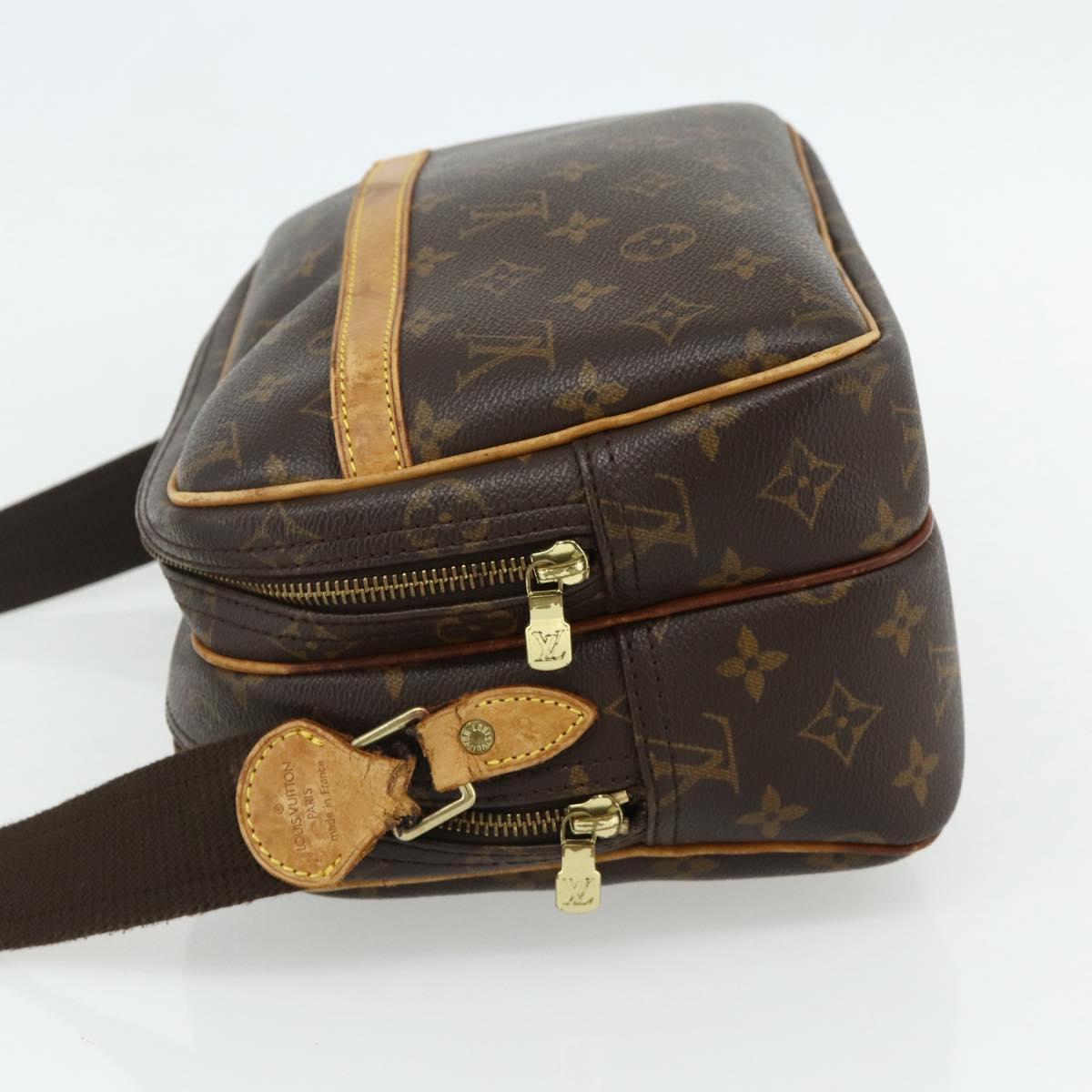 LOUIS VUITTON Monogram Reporter PM Shoulder Bag M45254 LV Auth 177458