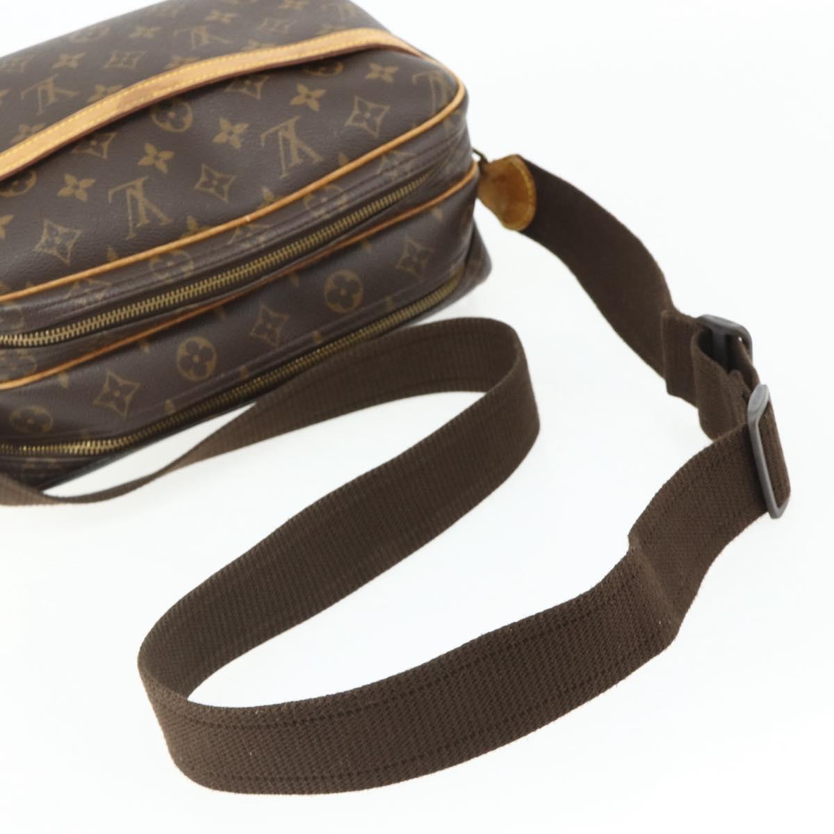 LOUIS VUITTON Monogram Reporter PM Shoulder Bag M45254 LV Auth 177458