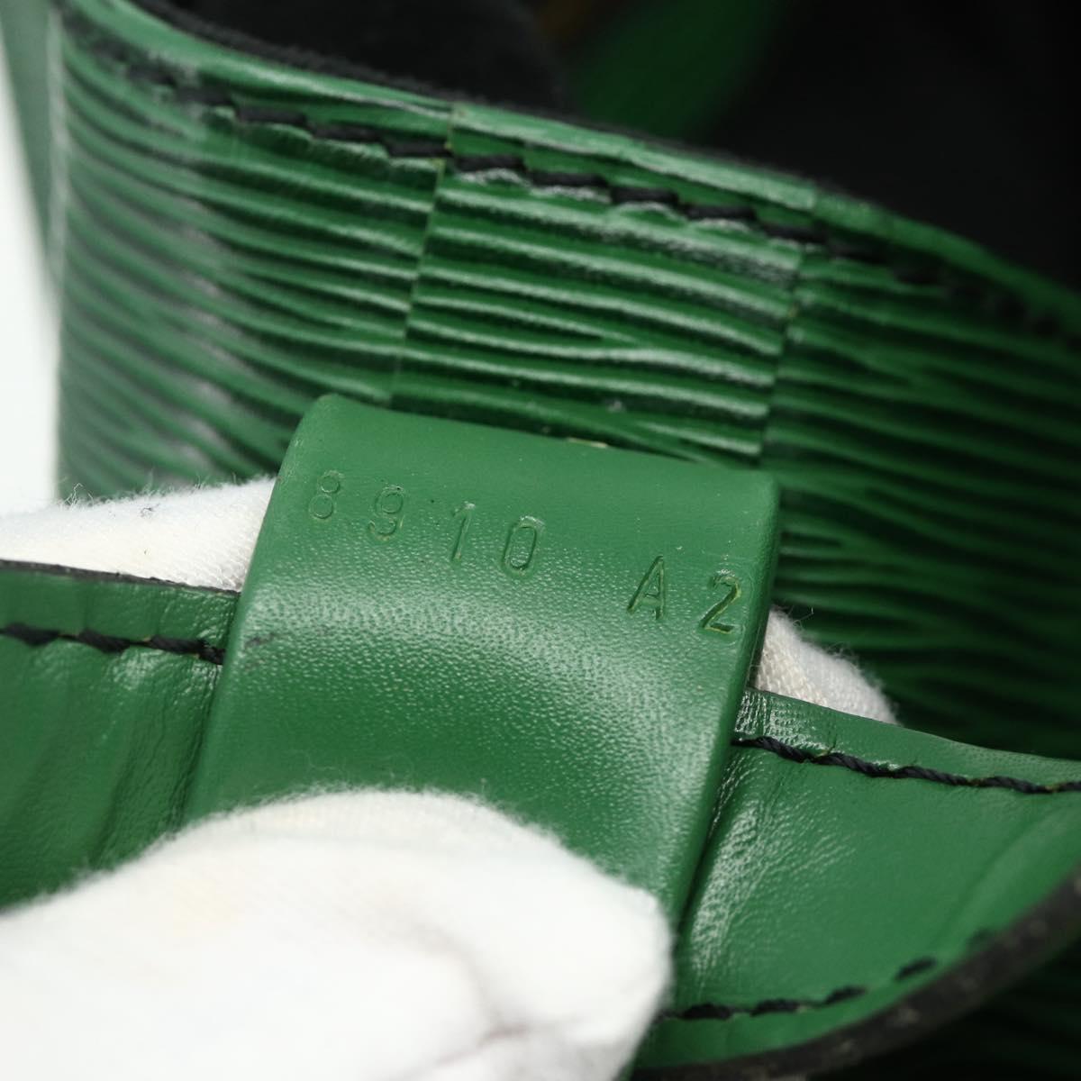 LOUIS VUITTON Epi Randonnee GM Shoulder Bag Green M43084 LV Auth 177520