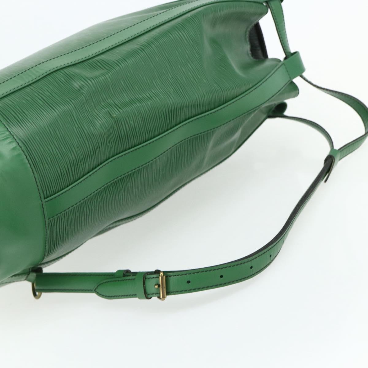 LOUIS VUITTON Epi Randonnee GM Shoulder Bag Green M43084 LV Auth 177520