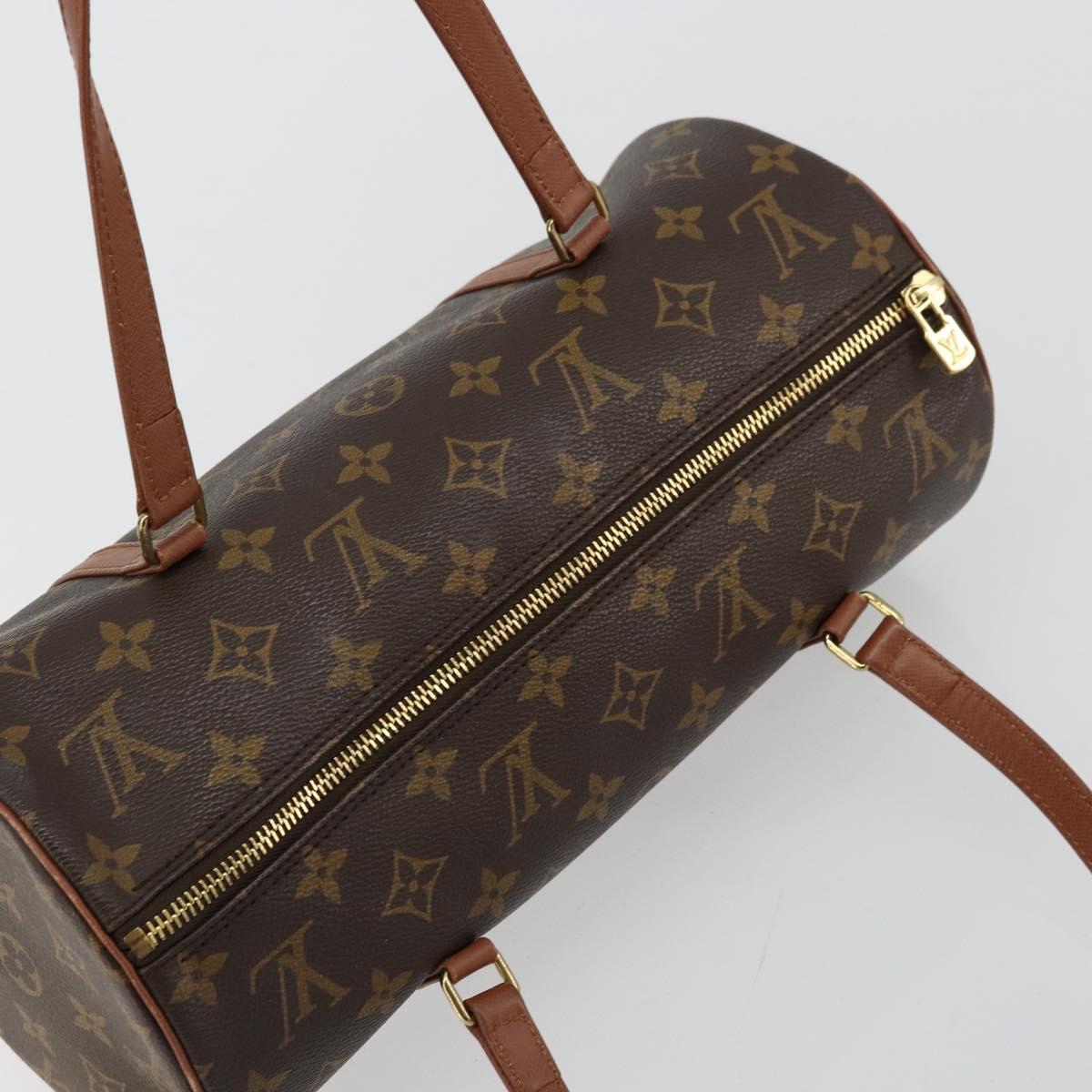 LOUIS VUITTON Monogram Papillon 30 Hand Bag M51385 LV Auth 177553A