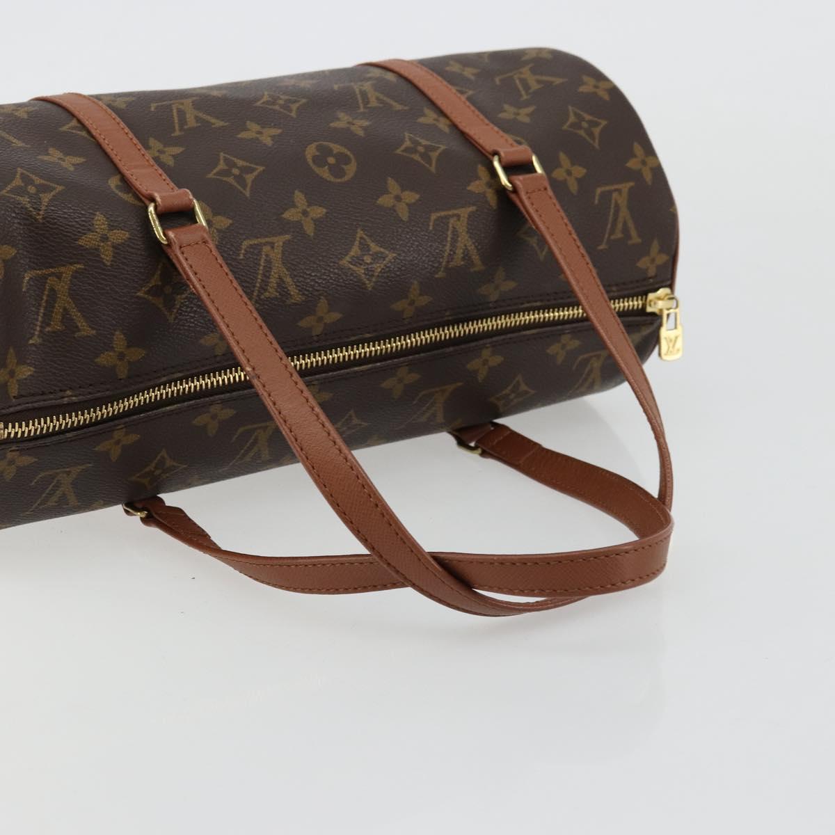 LOUIS VUITTON Monogram Papillon 30 Hand Bag M51385 LV Auth 177553A