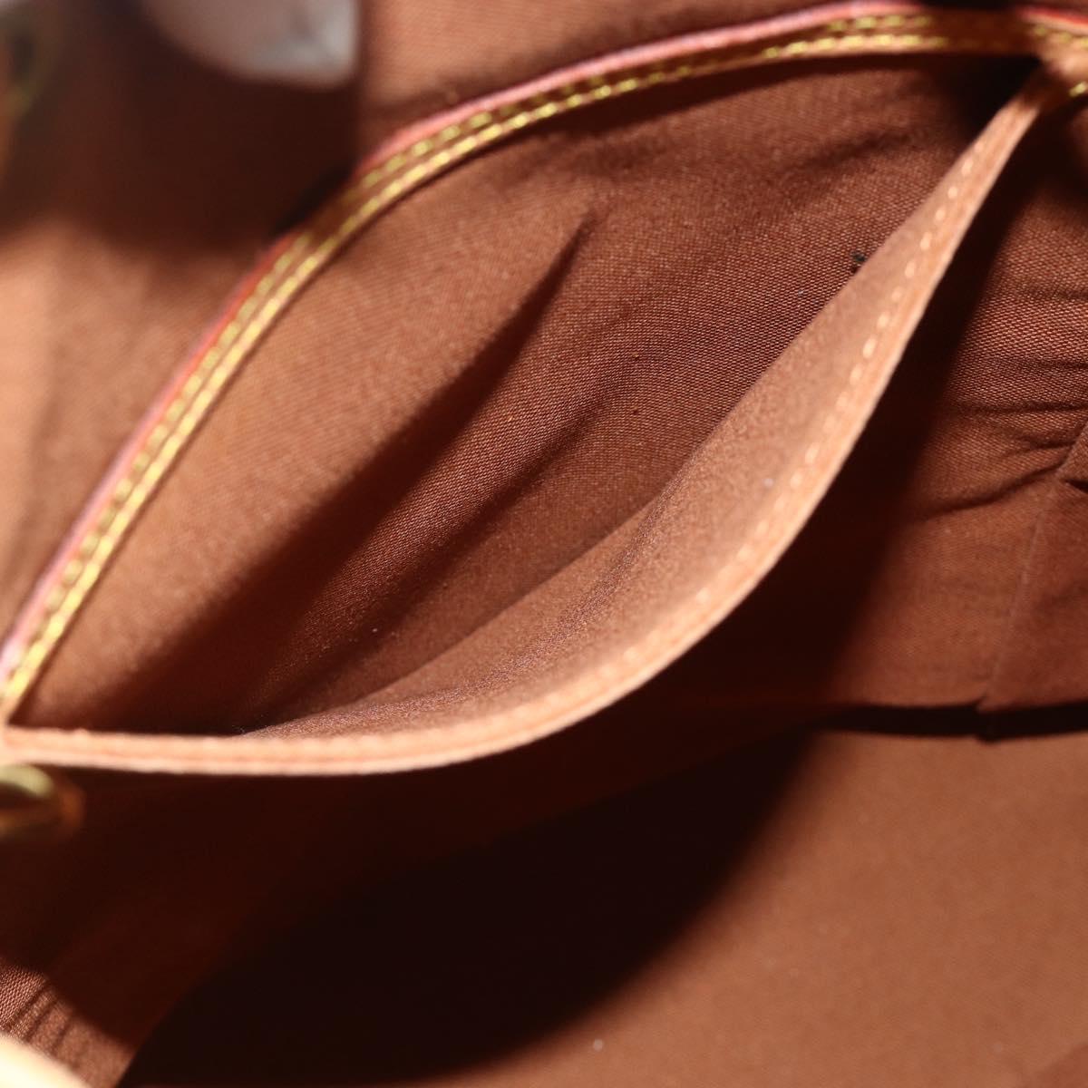 LOUIS VUITTON Monogram Montsouris GM Backpack M51135 LV Auth 177554