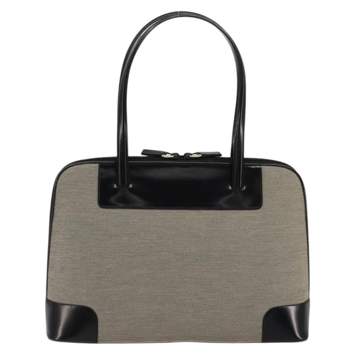 GUCCI Tote Bag Canvas Leather Beige Gold 002 1122 3444 Auth 177565