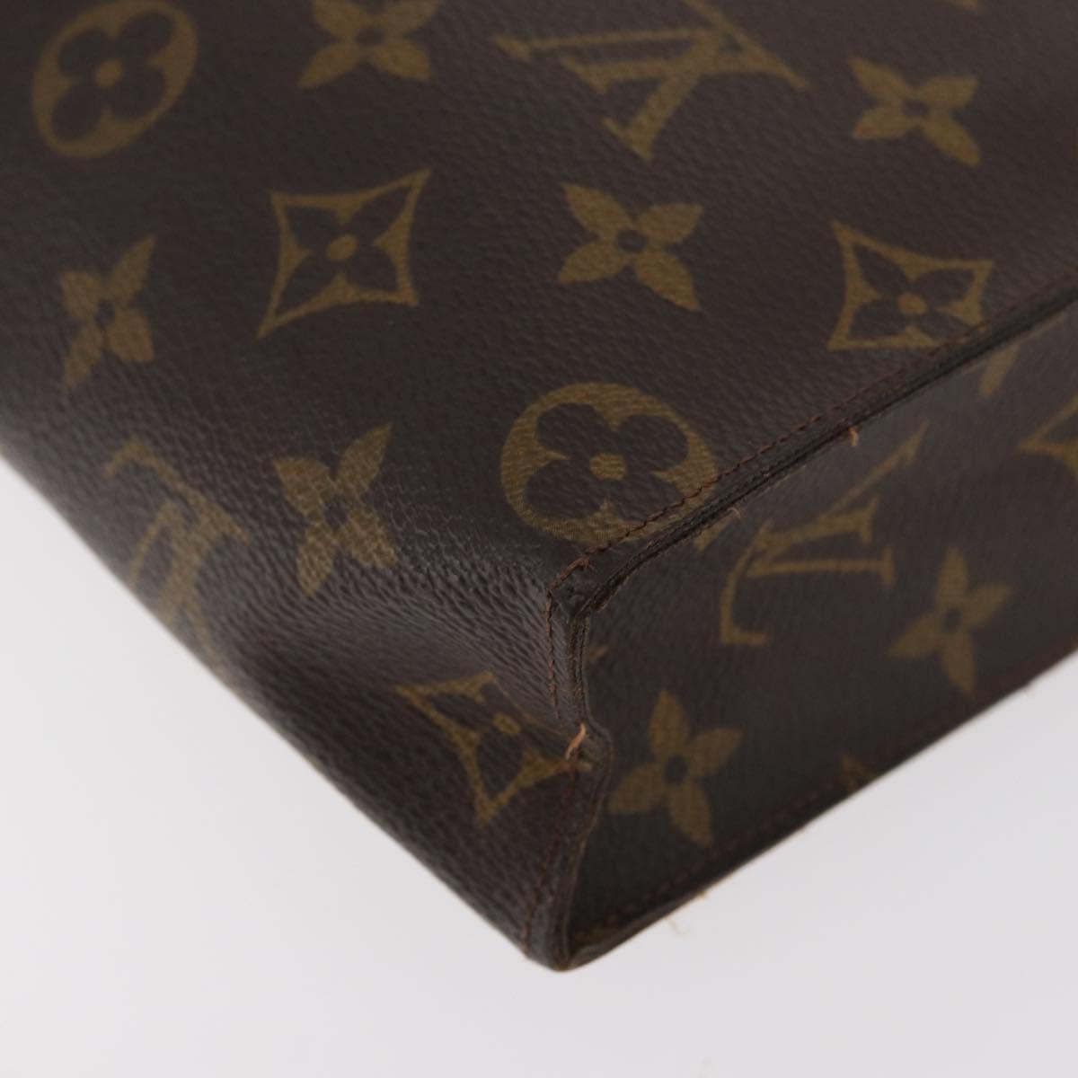 LOUIS VUITTON Monogram Poche Toilette 26 Pouch M47542 LV Auth 177591