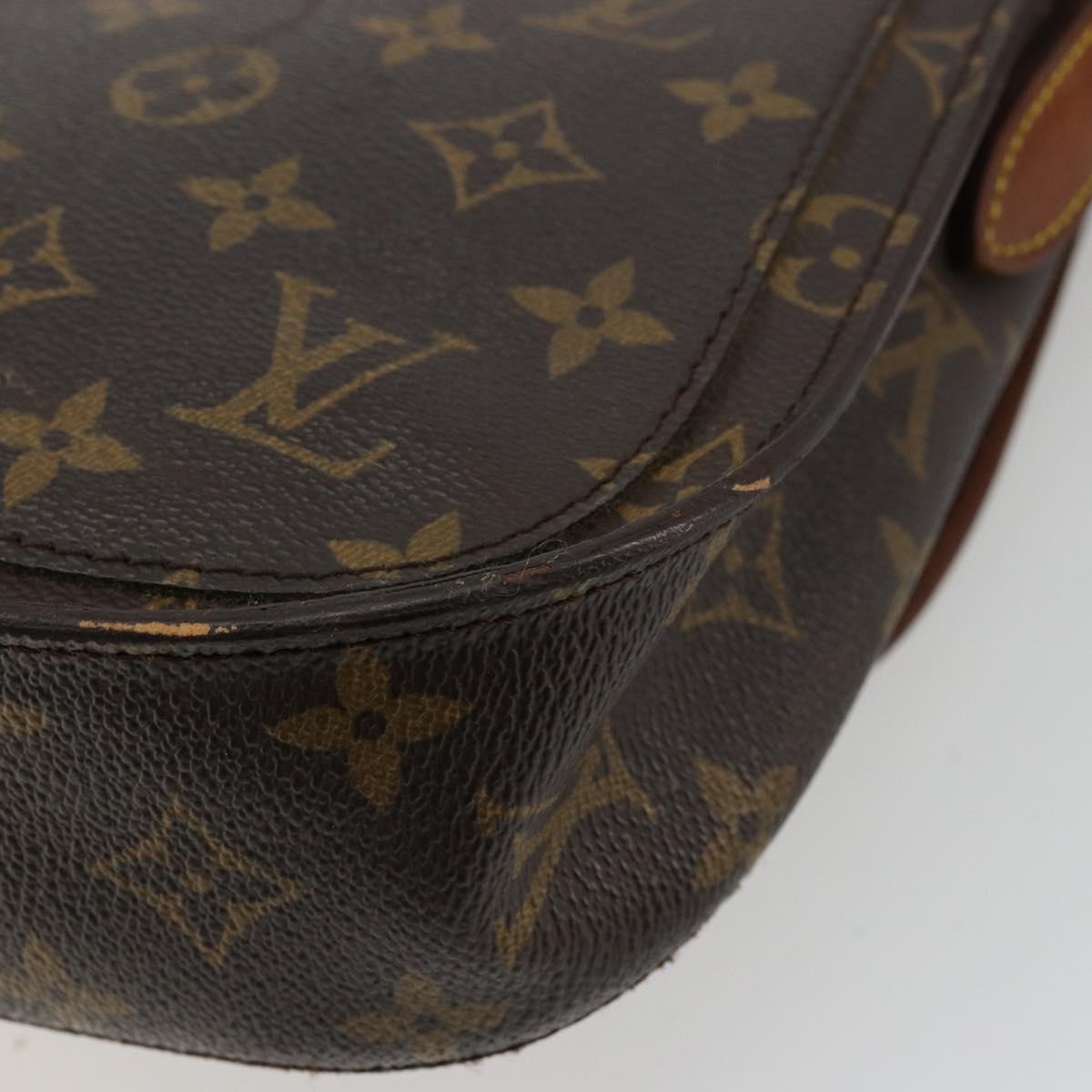 LOUIS VUITTON Monogram Saint Cloud GM Shoulder Bag M51242 LV Auth 177593