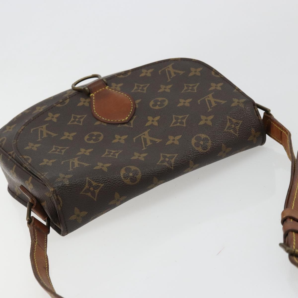 LOUIS VUITTON Monogram Saint Cloud GM Shoulder Bag M51242 LV Auth 177593