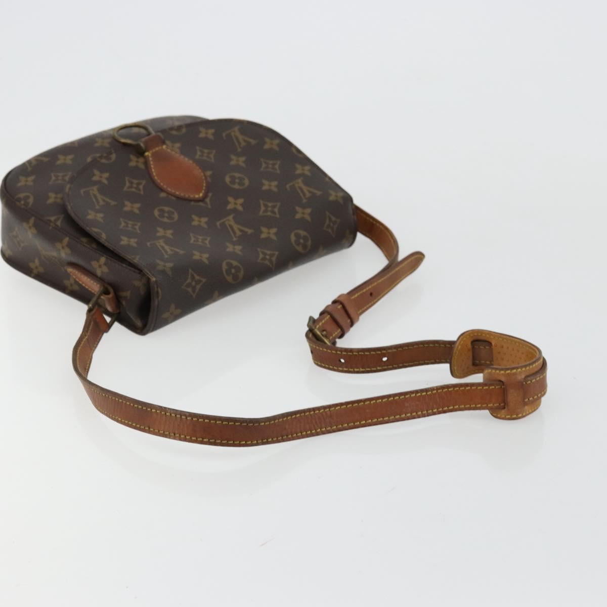 LOUIS VUITTON Monogram Saint Cloud GM Shoulder Bag M51242 LV Auth 177593