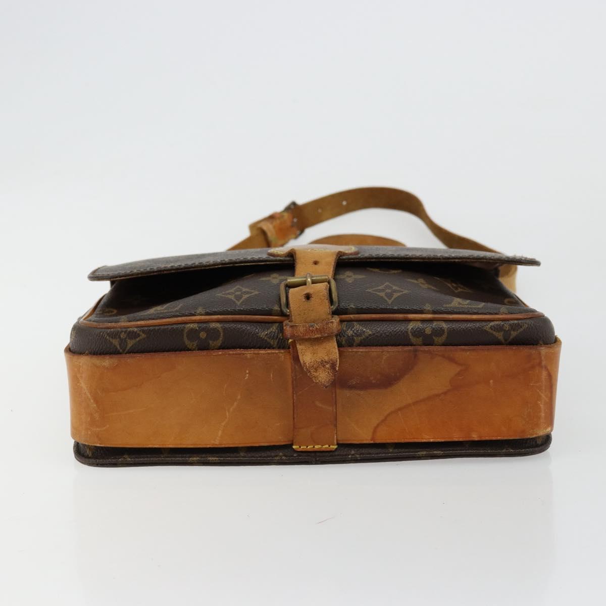LOUIS VUITTON Monogram Cartouchiere GM Shoulder Bag M51252 LV Auth 177596