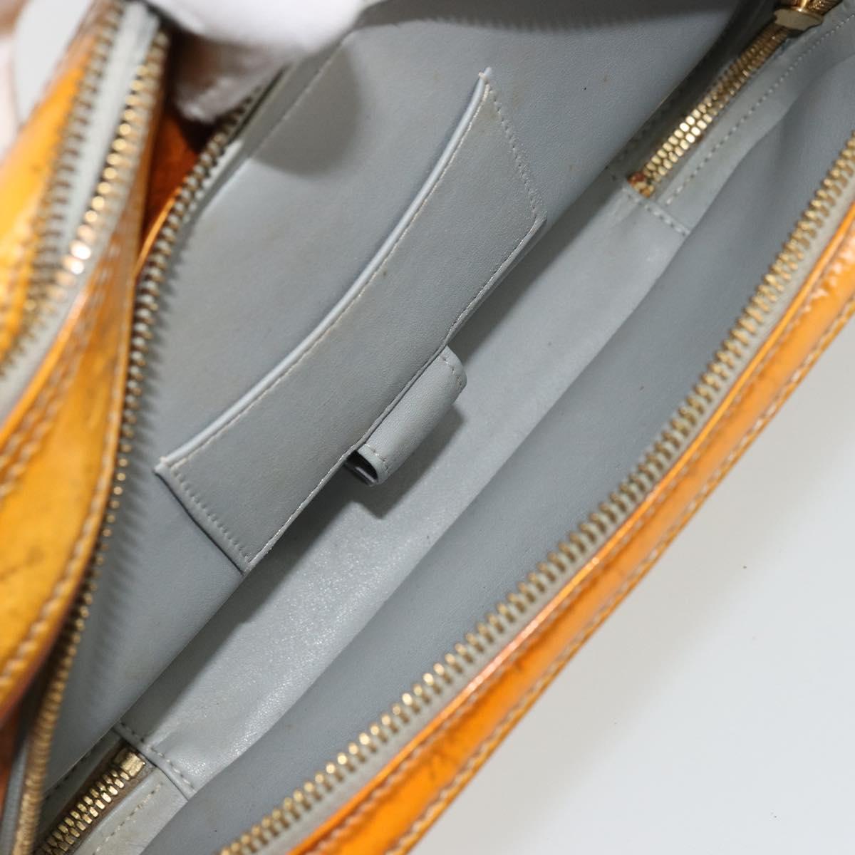 LOUIS VUITTON Monogram Vernis Marley Backpack Gris M91038 LV Auth 177599
