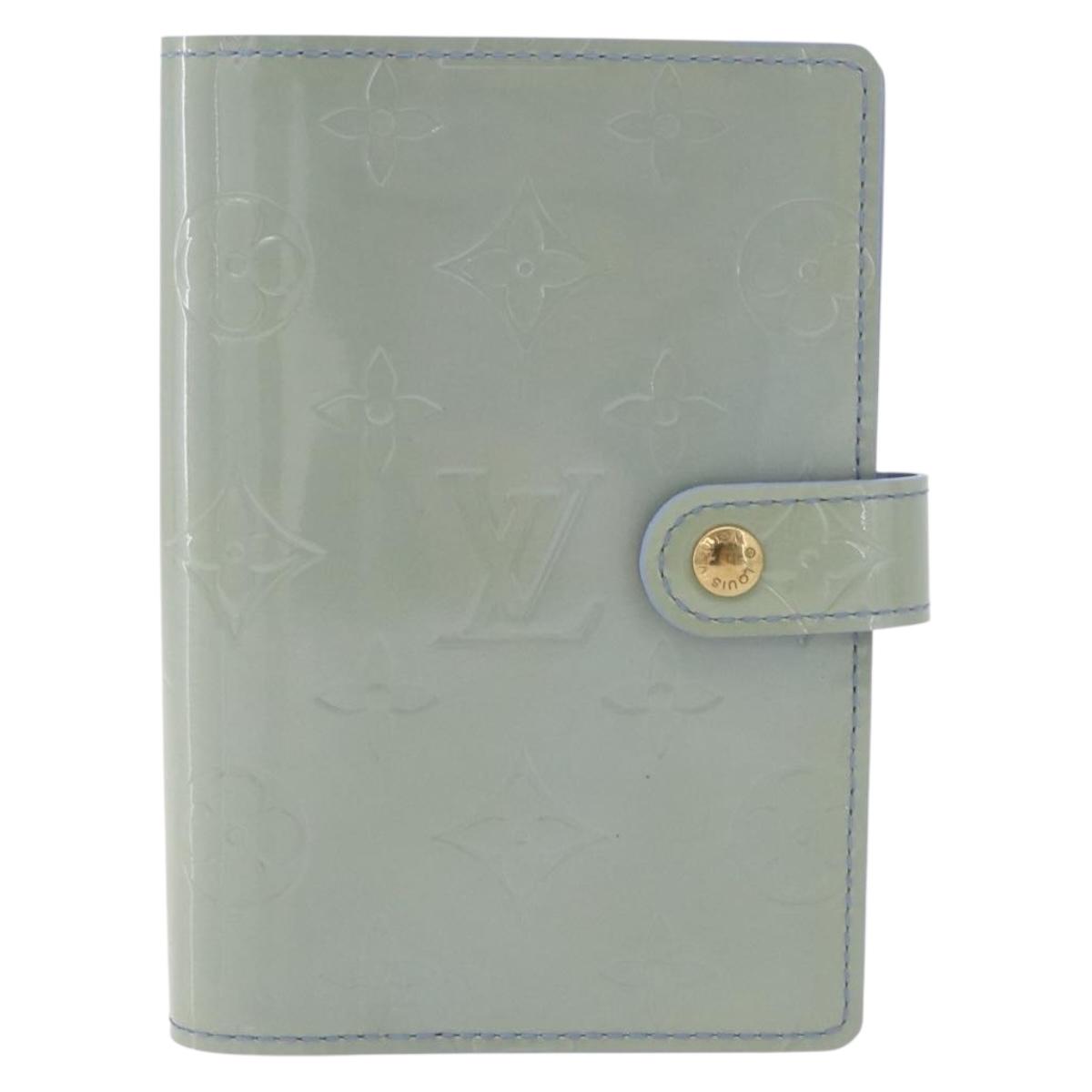LOUIS VUITTON Monogram Vernis Agenda PM Day Cover Lavande R21005 LV Auth 177628A