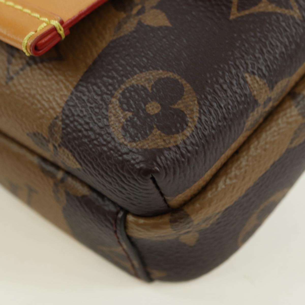 LOUIS VUITTON Monogram Stripe LVxNIGO Double Phone Pouch M81005 LV Auth 177632M