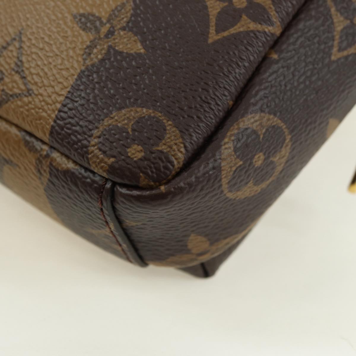 LOUIS VUITTON Monogram Stripe LVxNIGO Double Phone Pouch M81005 LV Auth 177632M