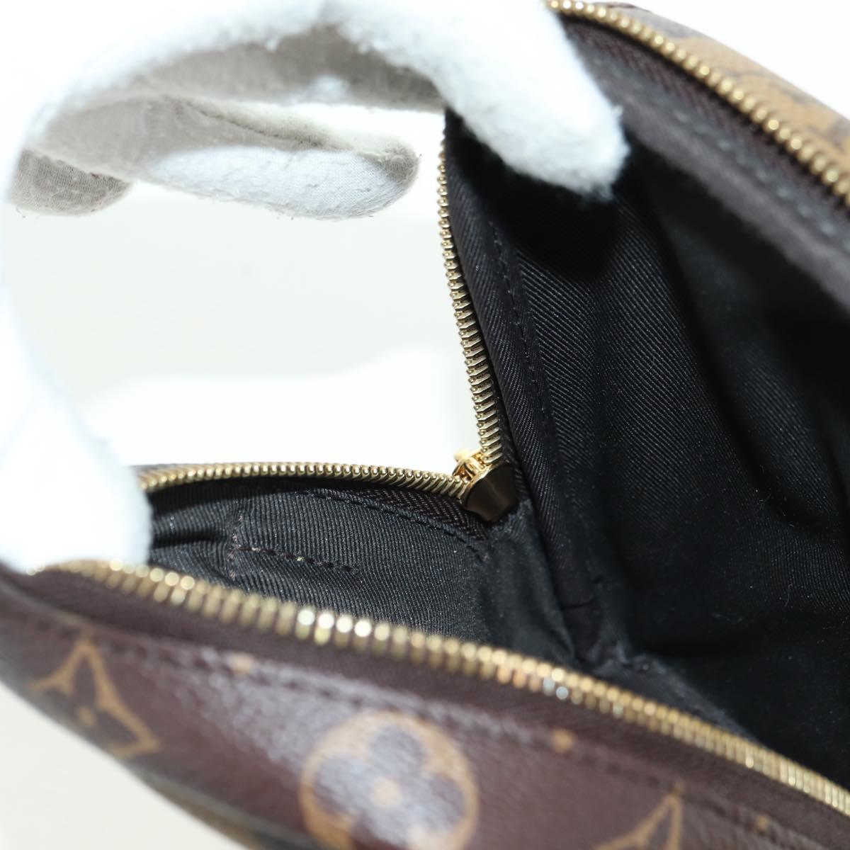 LOUIS VUITTON Monogram Stripe LVxNIGO Double Phone Pouch M81005 LV Auth 177632M